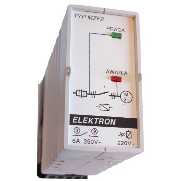 Zabezpieczenie przed zanikiem fazy "MZF-2"